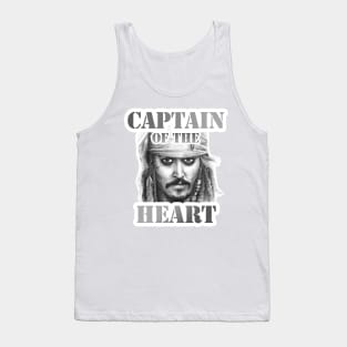 Johnny Depp - Captain of the Heart Tank Top